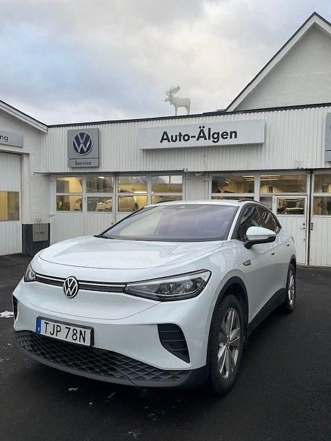 Vit Begagnad 2022 VW ID.4 Comfortline SUV | 289 400 kr (Marknadspris) - Bild 1/4