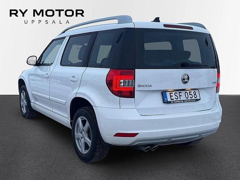 Begagnad Skoda Yeti 122 HK (89 kW) 2014 Vit SUV