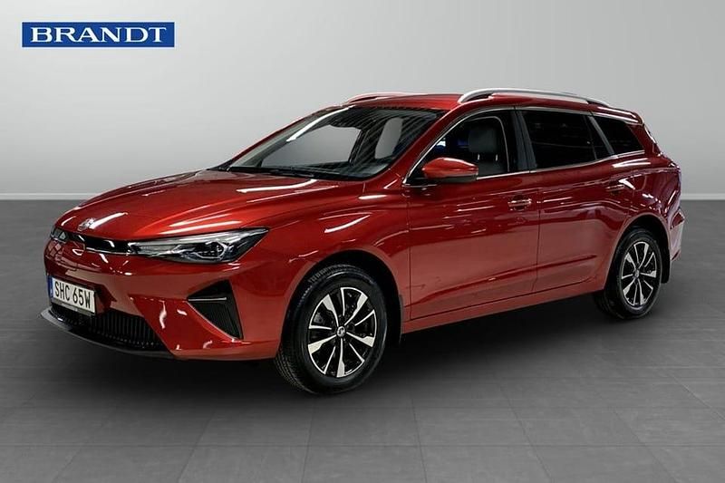 Röd Begagnad 2022 MG MG5 EV Comfort Kombi | 199 900 kr - Bild 1/4