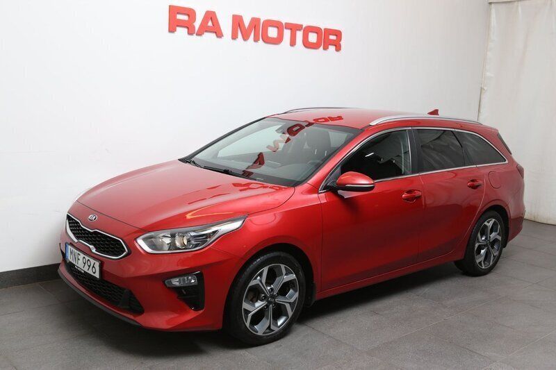 Röd Begagnad 2018 Kia Ceed Sportswagon Advance Kombi | 149 800 kr (Marknadspris) - Bild 1/3