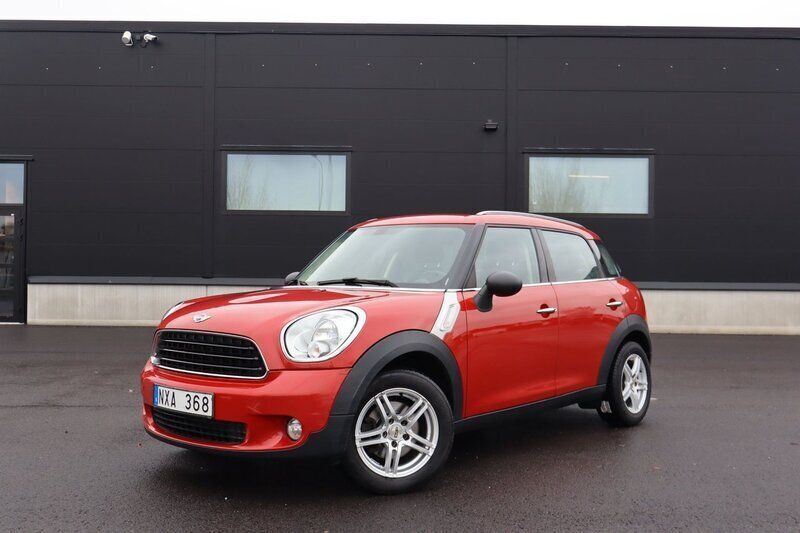 Röd Begagnad 2013 Mini One Countryman Pepper SUV | 99 900 kr (Bra pris) - Bild 1/4