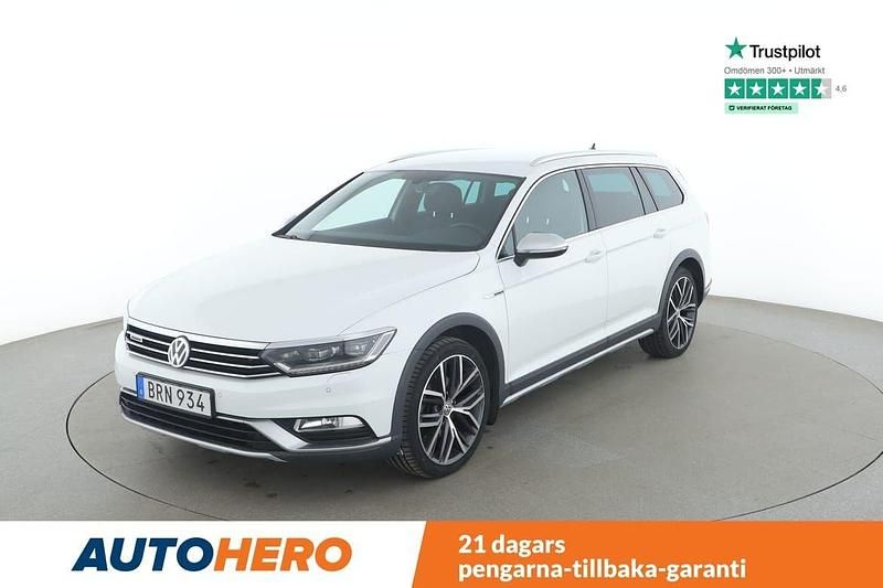 Vit Begagnad 2016 VW Passat Alltrack Kombi | 168 000 kr (Lite dyr) - Bild 1/4