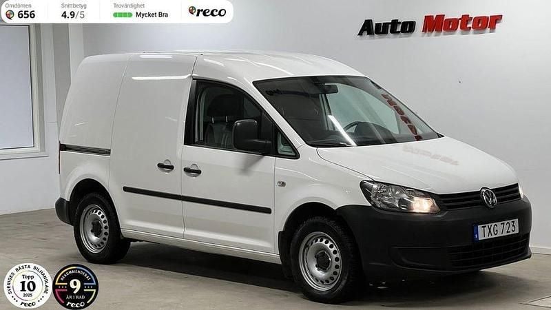 Begagnad VW Caddy 102 HK (75 kW) 2013 Vit Minibuss