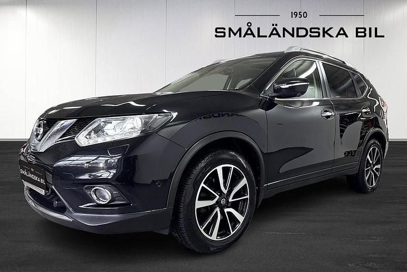 Svart Begagnad 2017 Nissan X-Trail SUV | 189 000 kr (Marknadspris) - Bild 1/4