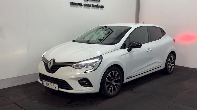 Vit Begagnad 2019 Renault Clio V Zen Halvkombi | 114 900 kr (Bra pris) - Bild 1/4