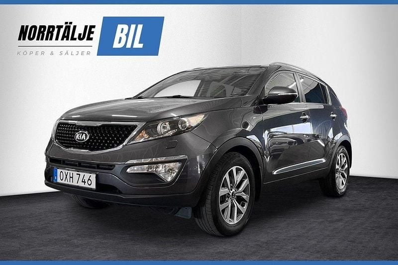 Grå Begagnad 2015 Kia Sportage SUV | 129 900 kr (Marknadspris) - Bild 1/3