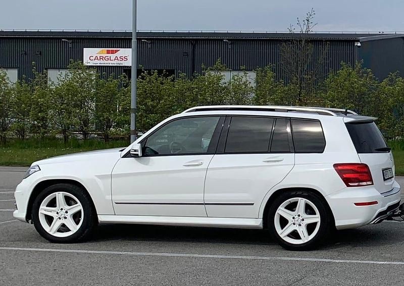 Begagnad Mercedes GLK220 170 HK (125 kW) 2013 Vit SUV