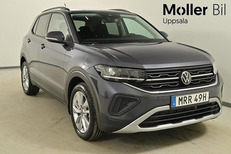 Smokey grey metallic Ny 2025 VW T-Cross Edition SUV | 289 900 kr (Marknadspris) - Bild 1/4