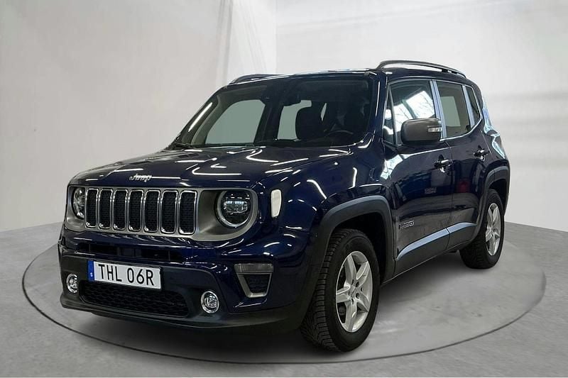 Blå Begagnad 2019 Jeep Renegade Limited SUV | 135 000 kr (Marknadspris) - Bild 1/4