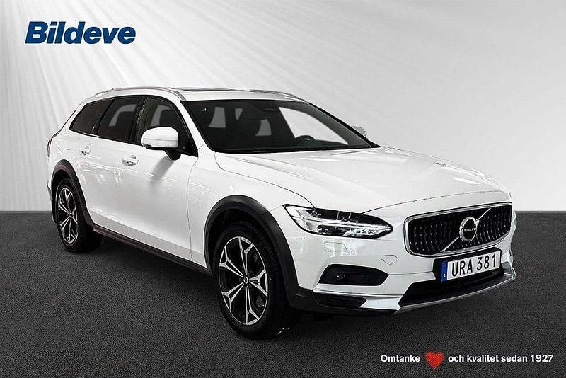 Vit Begagnad 2022 Volvo V90 CC Kombi | 419 900 kr (Lite dyr) - Bild 1/4