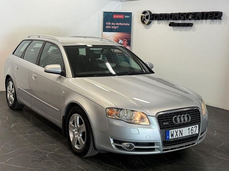Silver Begagnad 2005 Audi A4 Comfort Kombi | 39 900 kr (Marknadspris) - Bild 1/4