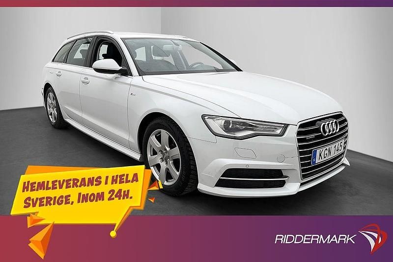 Vit Begagnad 2015 Audi A6 S-Line Kombi | 249 900 kr (Lite dyr) - Bild 1/3