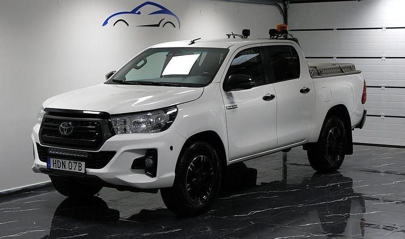 Begagnad Toyota HiLux 150 HK (110 kW) 2020 Vit Pickup