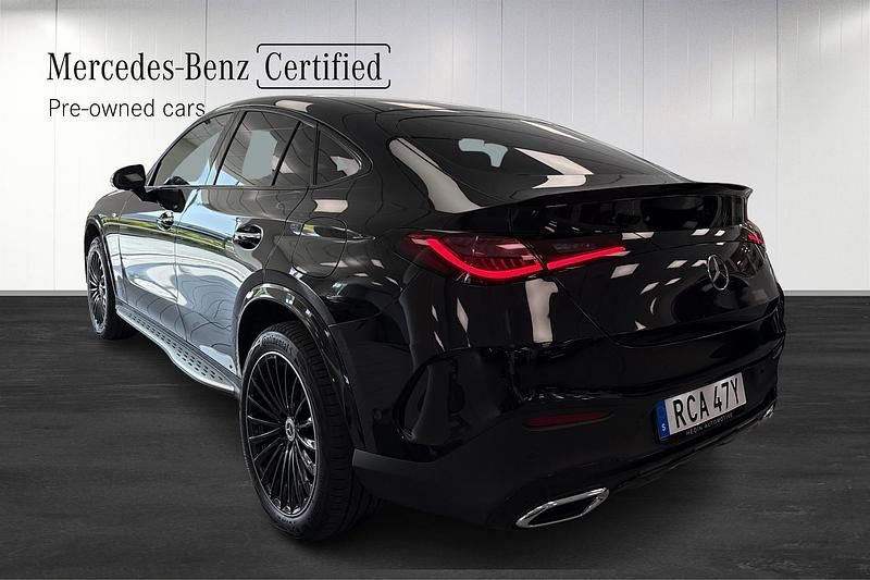 Begagnad Mercedes GLC300e 2025 Svart Sportkupé
