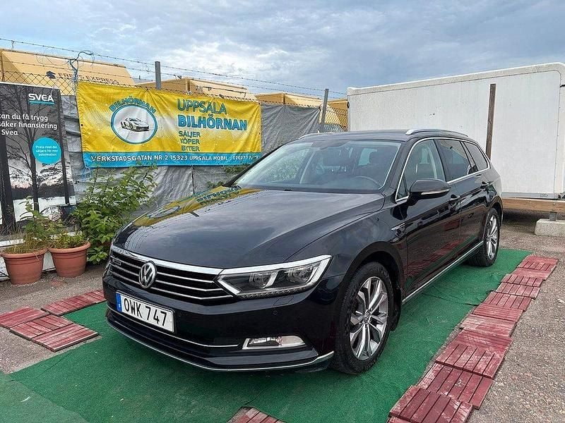 Svart Begagnad 2015 VW Passat GT Kombi | 153 900 kr (Marknadspris) - Bild 1/4