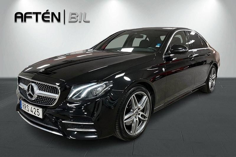 Svart Begagnad 2016 Mercedes E220 AMG line Sedan | 279 800 kr (Marknadspris) - Bild 1/3