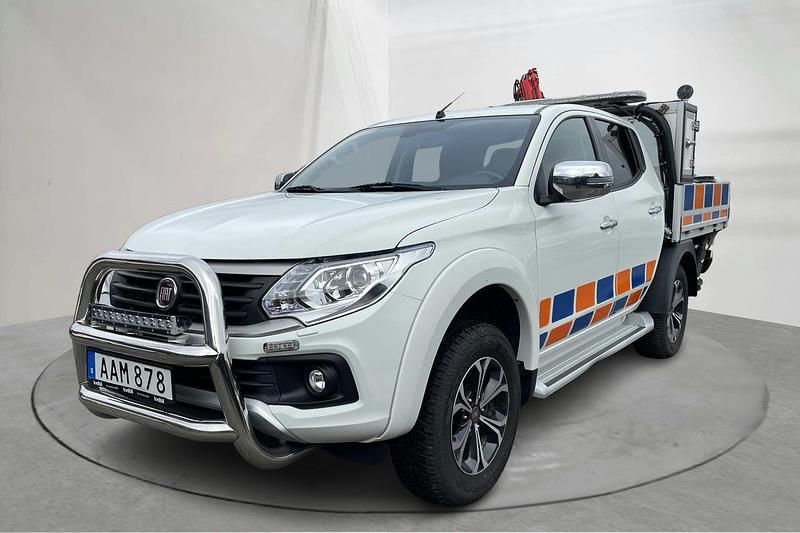 Vit Begagnad 2017 Fiat Fullback Pickup | 269 000 kr (Marknadspris) - Bild 1/4