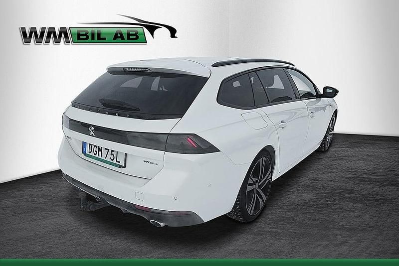 Begagnad Peugeot 508 SW GT-line 224 HK (164 kW) 2020 Vit Kombi