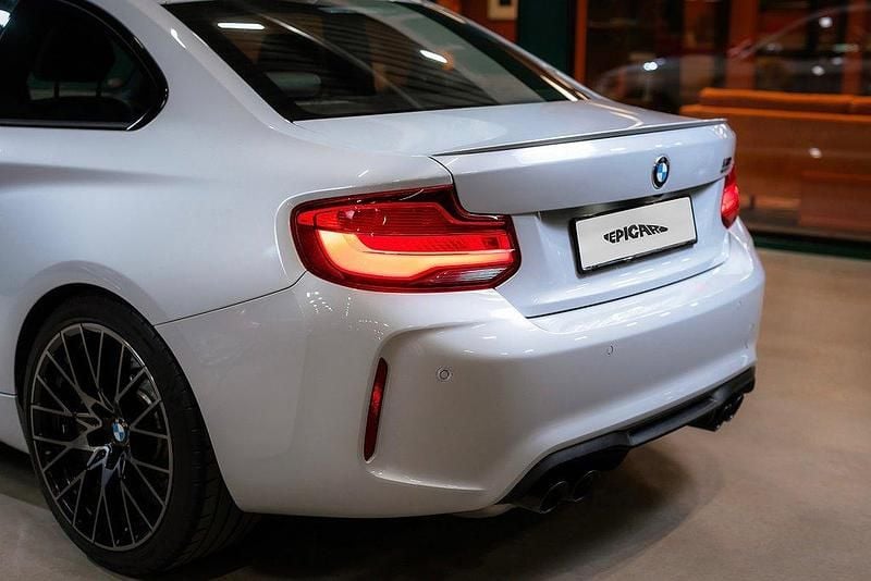 Begagnad BMW M2 Competition Edition 411 HK (302 kW) 2019 Silver Sportkupé