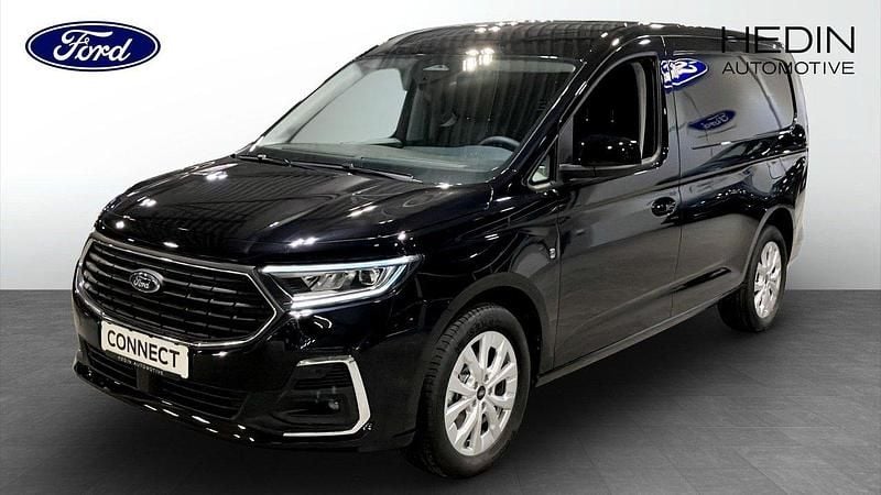 Svart (black) Ny 2025 Ford Transit Limited Van | 411 125 kr (Marknadspris) - Bild 1/4