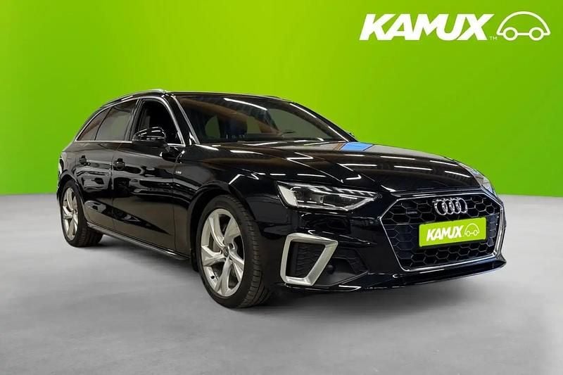 Begagnad Audi A4 S-Line 204 HK (150 kW) 2021 Svart Kombi