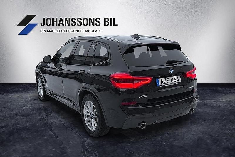 Begagnad BMW X3 M Sport 190 HK (139 kW) 2018 Svart SUV