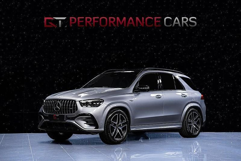Begagnad Mercedes GLE53 AMG Premium Plus 544 HK (400 kW) 2024 Hightech silver metallic SUV