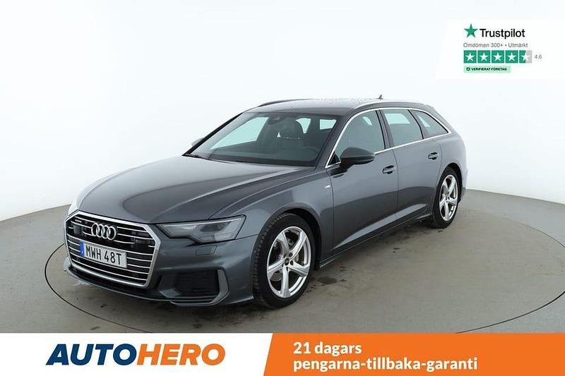 Grå Begagnad 2022 Audi A6 Proline Kombi | 399 000 kr (Lite dyr) - Bild 1/4