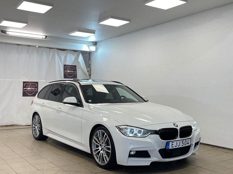 Vit Begagnad 2013 BMW 330 M Sport Kombi | 199 900 kr (Marknadspris) - Bild 1/4