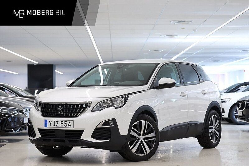 Vit Begagnad 2017 Peugeot 3008 Active SUV | 179 900 kr (Marknadspris) - Bild 1/3