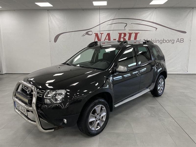 Svart Begagnad 2015 Dacia Duster SUV | 89 900 kr (Marknadspris) - Bild 1/4