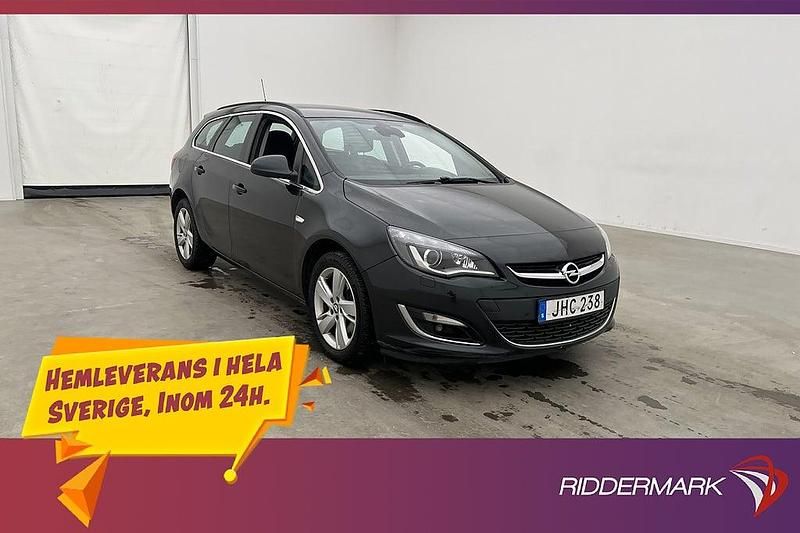 Begagnad Opel Astra 165 HK (121 kW) 2014 Svart Kombi