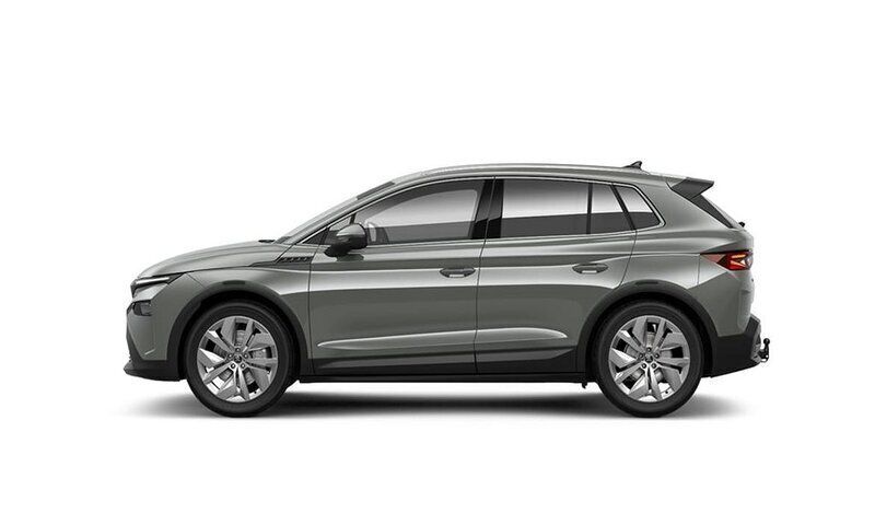 Grå (steel grey) Ny 2025 Skoda Elroq SUV | 557 500 kr - Bild 1/4
