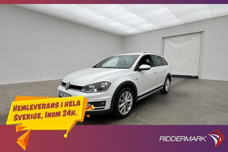 Vit Begagnad 2015 VW Golf Alltrack Kombi | 174 800 kr (Lite dyr) - Bild 1/3