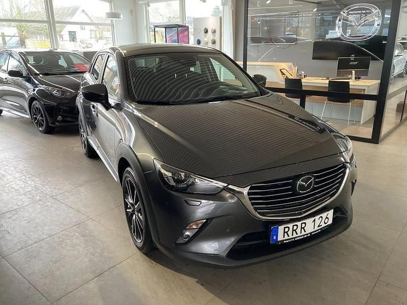 Begagnad Mazda CX-3 Optimum 120 HK (88 kW) 2017 Grå SUV