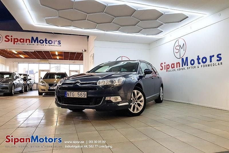 Blå Begagnad 2013 Citroën C5 Kombi | 69 000 kr (Marknadspris) - Bild 1/4