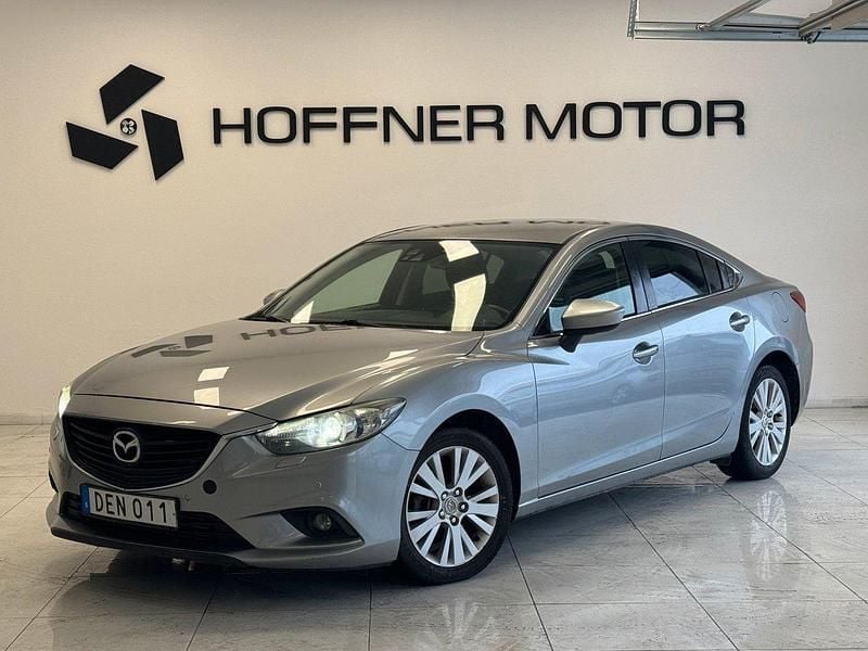 Grå Begagnad 2013 Mazda 6 Sedan | 99 000 kr (Marknadspris) - Bild 1/4