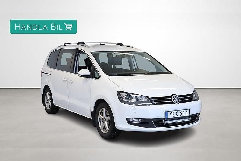 Begagnad VW Sharan 184 HK (135 kW) 2016 Vit Minibuss