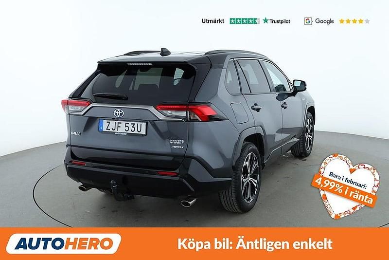 Begagnad Toyota RAV4 Hybrid Premium 306 HK (225 kW) 2023 Grå SUV