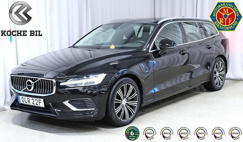Svart Begagnad 2020 Volvo V60 Inscription Kombi | 289 900 kr (Bra pris) - Bild 1/3