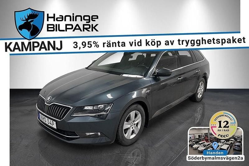 Begagnad Skoda Superb Business Line 140 HK (102 kW) 2019 Grå Kombi
