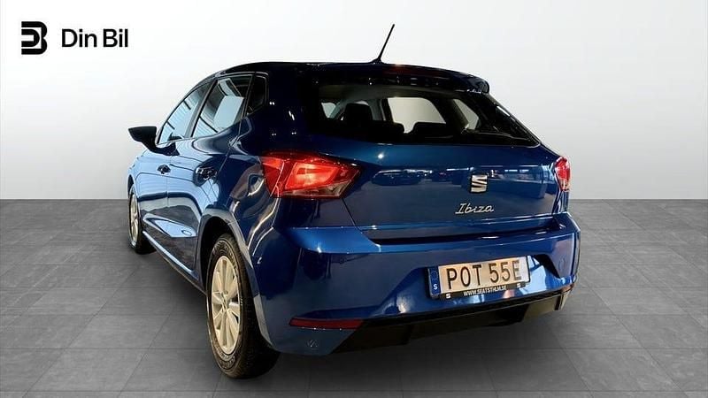 Begagnad Seat Ibiza Style 110 HK (80 kW) 2022 Blå Halvkombi