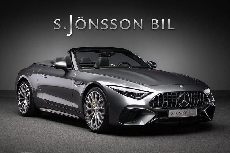 Grå Begagnad 2022 Mercedes SL63 AMG AMG Cab | 1 675 000 kr - Bild 1/4