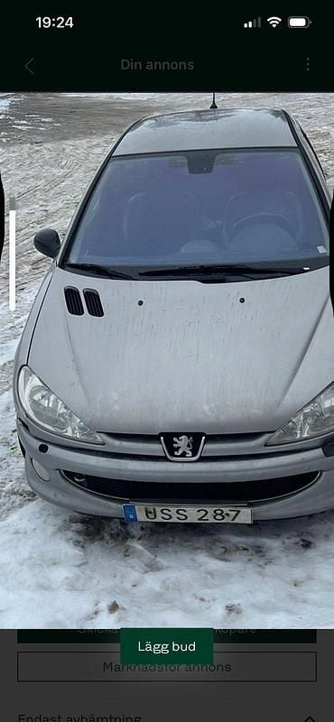 Begagnad Peugeot 206 109 HK (80 kW) 2004 Halvkombi
