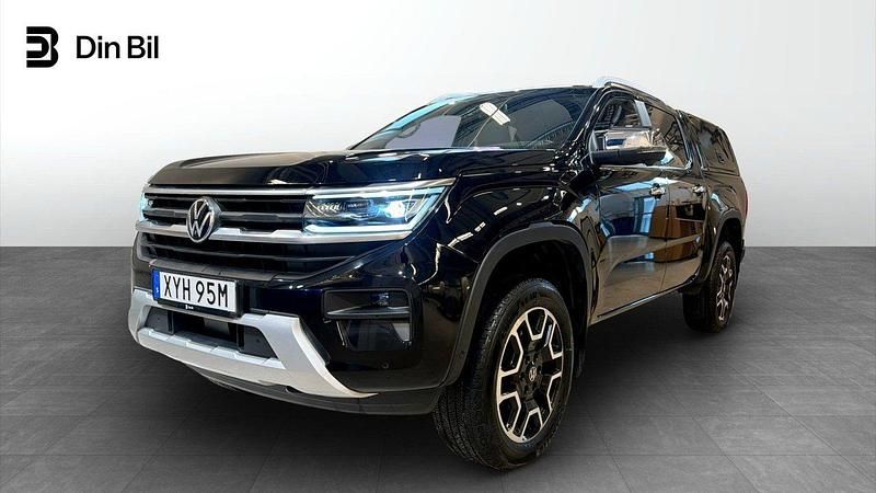 Svart Begagnad 2023 VW Amarok Style Pickup | 639 900 kr (Bra pris) - Bild 1/4
