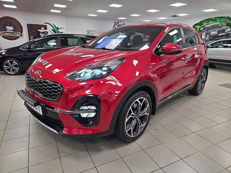 Röd Begagnad 2018 Kia Sportage GT-Line SUV | 224 500 kr (Marknadspris) - Bild 1/4