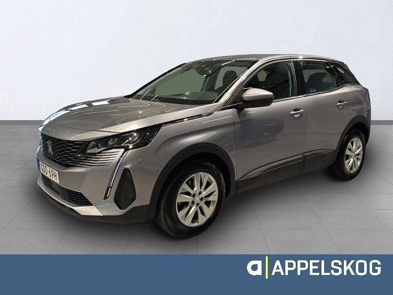 Grå Begagnad 2020 Peugeot 3008 Active SUV | 219 900 kr (Marknadspris) - Bild 1/4