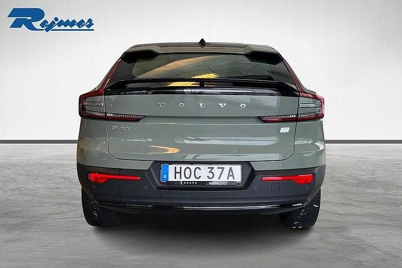 Begagnad Volvo C40 Plus 169 kW (231 HK) 2022 Sage green metallic SUV