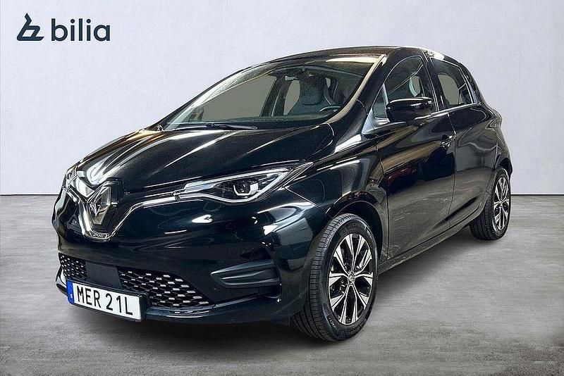 Svart Begagnad 2022 Renault Zoe Evolution Halvkombi | 194 900 kr (Marknadspris) - Bild 1/3