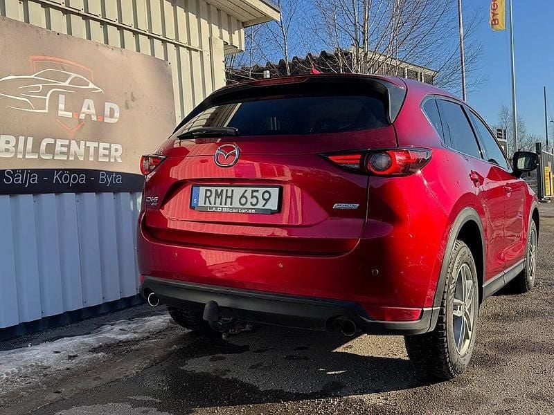 Begagnad Mazda CX-5 175 HK (128 kW) 2017 Röd SUV